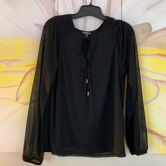 Express Tops - 🌸FREE with Purchase Express Black Top Small